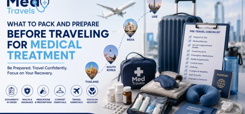 What to Pack and Prepare Before Traveling for Medical Treatment