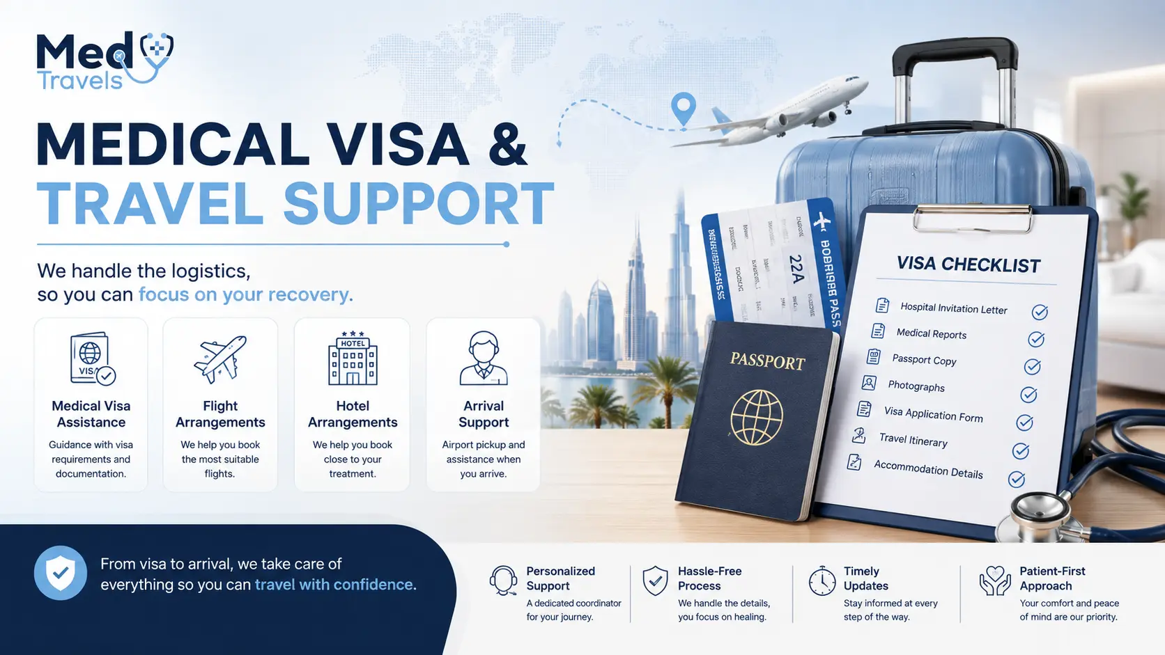 Medical Visa & Travel Support